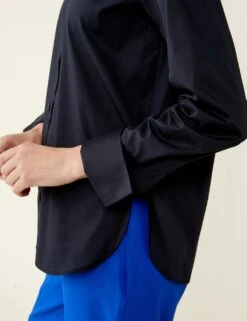 Cotton Rich Collared Shirt -Marks and Spencer Shop SD 10 T83 1266W Y0 X EC 3