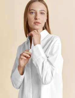 Organic Cotton Collared Shirt -Marks and Spencer Shop SD 10 T83 2081W Z4 X EC 3