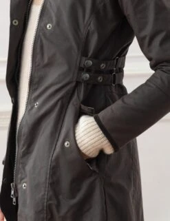 Celtic & Co. Pure Cotton Hooded Raincoat -Marks and Spencer Shop SD 10 T83 2851 N0 X EC 3