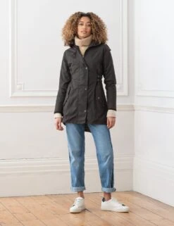 Celtic & Co. Pure Cotton Hooded Raincoat -Marks and Spencer Shop SD 10 T83 2851 N0 X EC 4