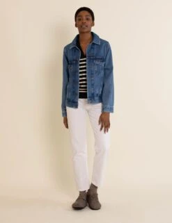 Organic Cotton Denim Jacket -Marks and Spencer Shop SD 10 T83 3118 HP X EC 3