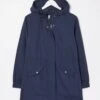 Lightweight Hooded Longline Parka Coat