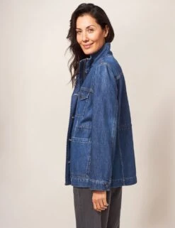 WHITE STUFF Denim High Neck Jacket -Marks and Spencer Shop SD 10 T83 5021W E0 X EC 3