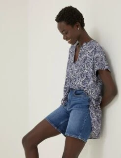 Floral Relaxed Tunic -Marks and Spencer Shop SD 10 T83 5096W F4 X EC 3