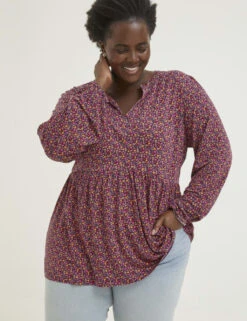 Ditsy Floral Tunic -Marks and Spencer Shop SD 10 T83 5687W ZZ X EC 2