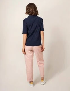 WHITE STUFF Cotton Rich Flecked Collared Shirt -Marks and Spencer Shop SD 10 T83 6282W F0 X EC 1