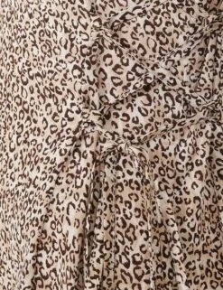 Animal Print Maxi Relaxed Shirt Dress -Marks and Spencer Shop SD 10 T83 6668W ZZ X EC 6