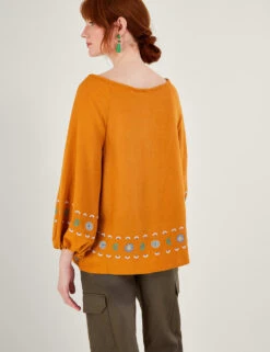 MONSOON Cotton Blend Embroidered Tunic -Marks and Spencer Shop SD 10 T83 7102W R4 X EC 1