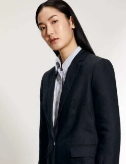 Jaeger Pure Linen Relaxed Single Breasted Blazer -Marks and Spencer Shop SD 10 T97 6601A F0 X EC 2