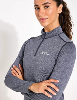 Jack Wolfskin Sky Thermal Half Zip Base Layer Top -Marks and Spencer Shop Sky Thermal Half Zip Base Layer Top 2