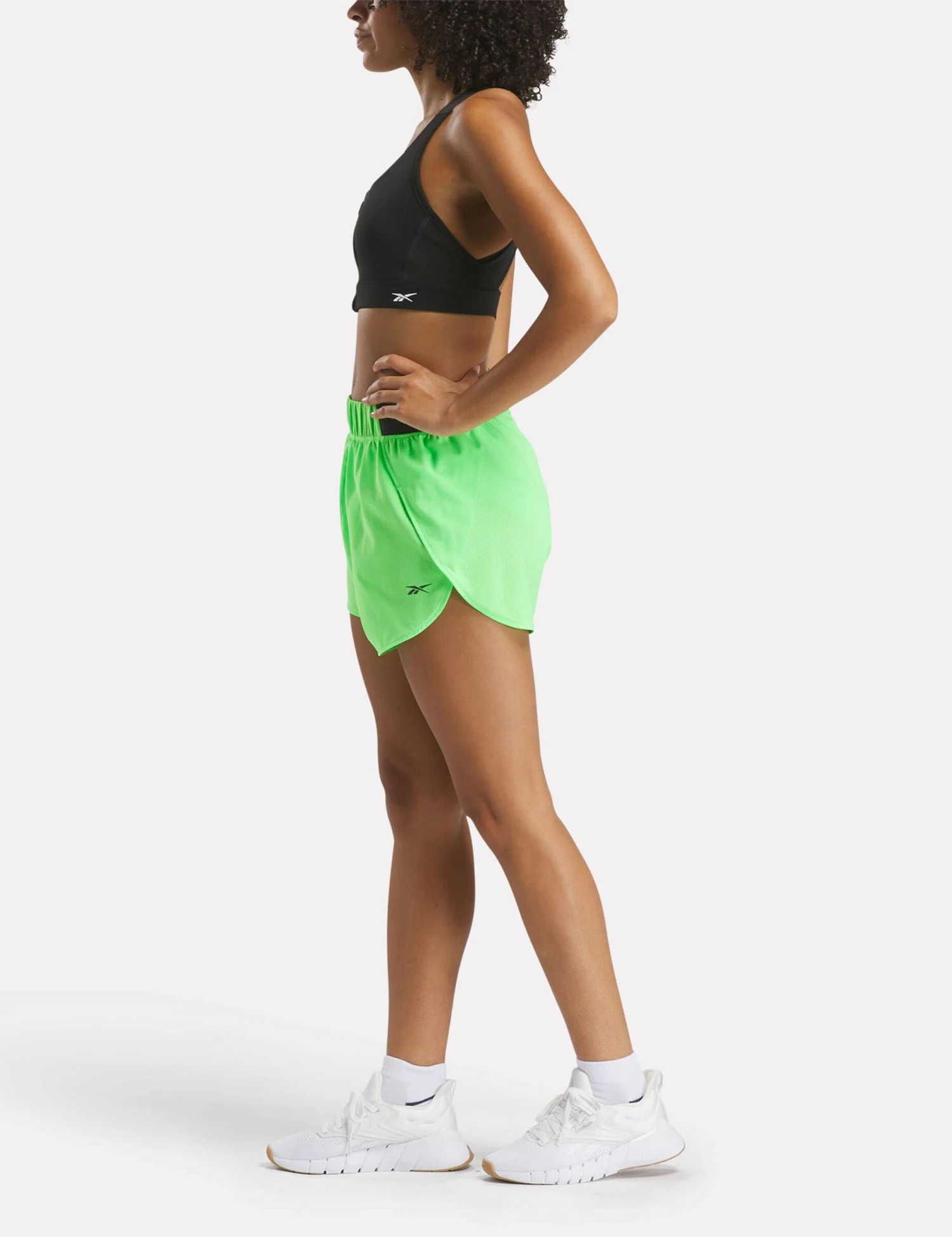 Reebok Speed High Waisted Gym Shorts 4 Reebok Speed High Waisted Gym Shorts - Image 2