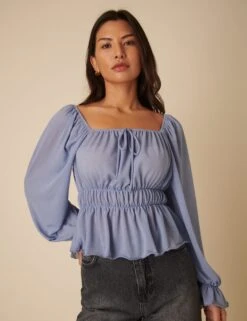 Square Neck Blouse