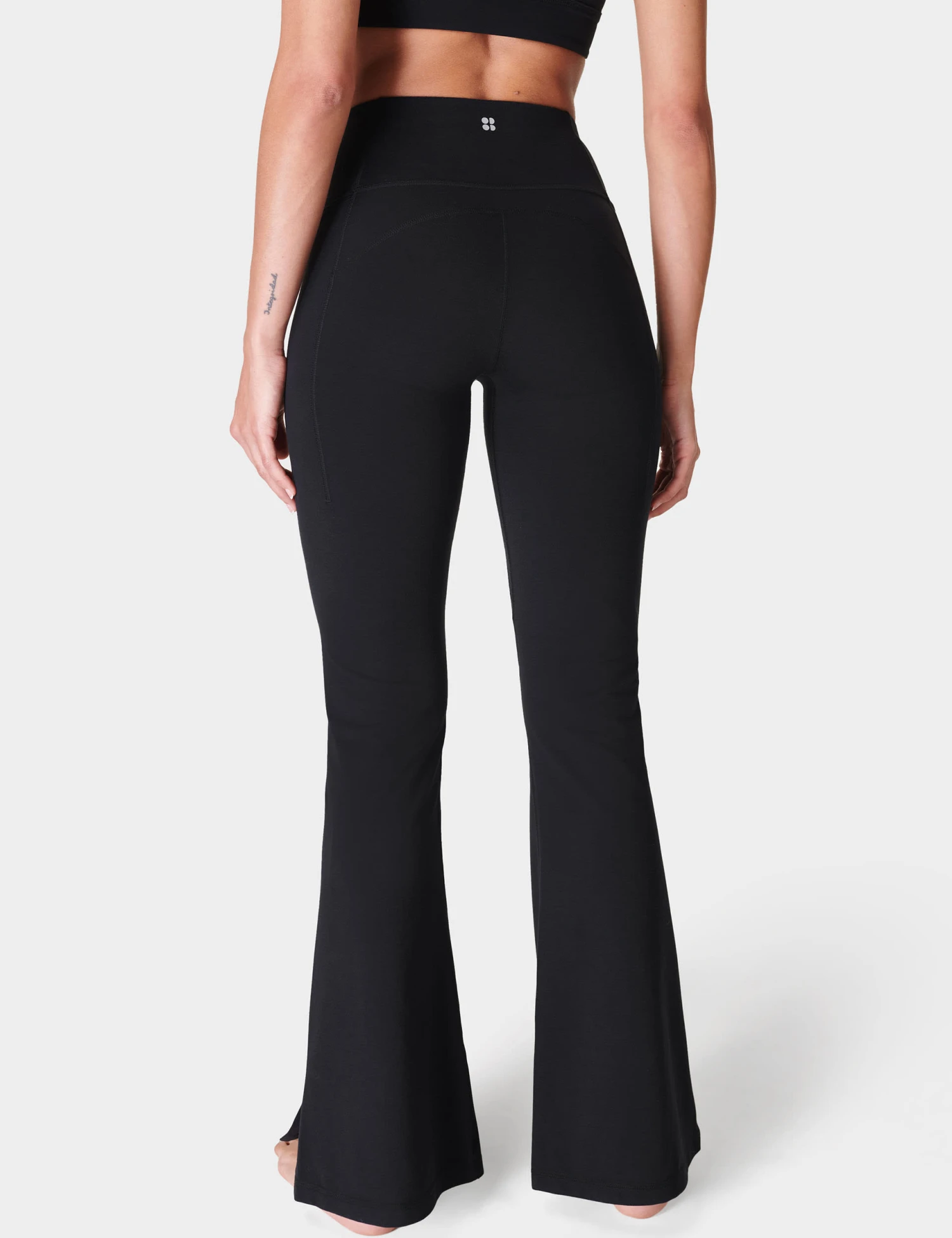 Sweaty Betty Super Soft High Waisted Flared Trousers 5 Sweaty Betty Super Soft High Waisted Flared Trousers - Image 3