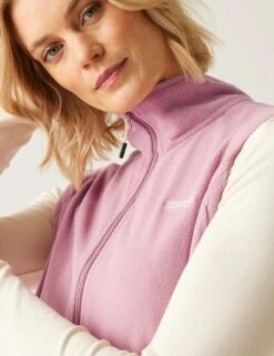 Regatta Sweetness Fleece Funnel Neck Zip Up Gilet -Marks and Spencer Shop Sweetness Fleece Funnel Neck Zip Up Gilet 2
