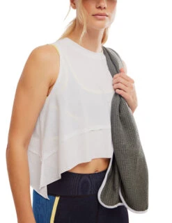Tempo Crew Neck Relaxed Crop Vest Top 20 Tempo Crew Neck Relaxed Crop Vest Top -Marks and Spencer Shop Tempo Crew Neck Relaxed Crop Vest Top 2