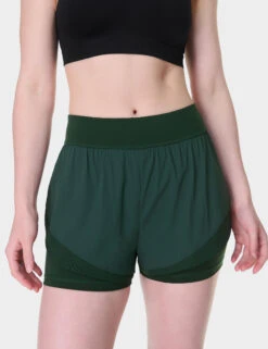 Sweaty Betty Tempo Run Layered Running Shorts