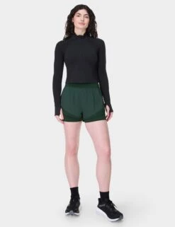 Sweaty Betty Tempo Run Layered Running Shorts -Marks and Spencer Shop Tempo Run Layered Running Shorts 3