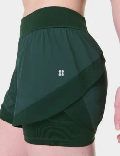 Sweaty Betty Tempo Run Layered Running Shorts -Marks and Spencer Shop Tempo Run Layered Running Shorts 4