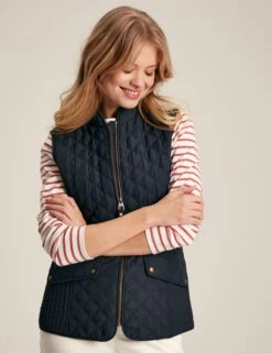 Joules Textured Quilted Gilet
