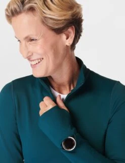 Sweaty Betty Therma Boost Half Zip Running Top -Marks and Spencer Shop Therma Boost Half Zip Running Top 4