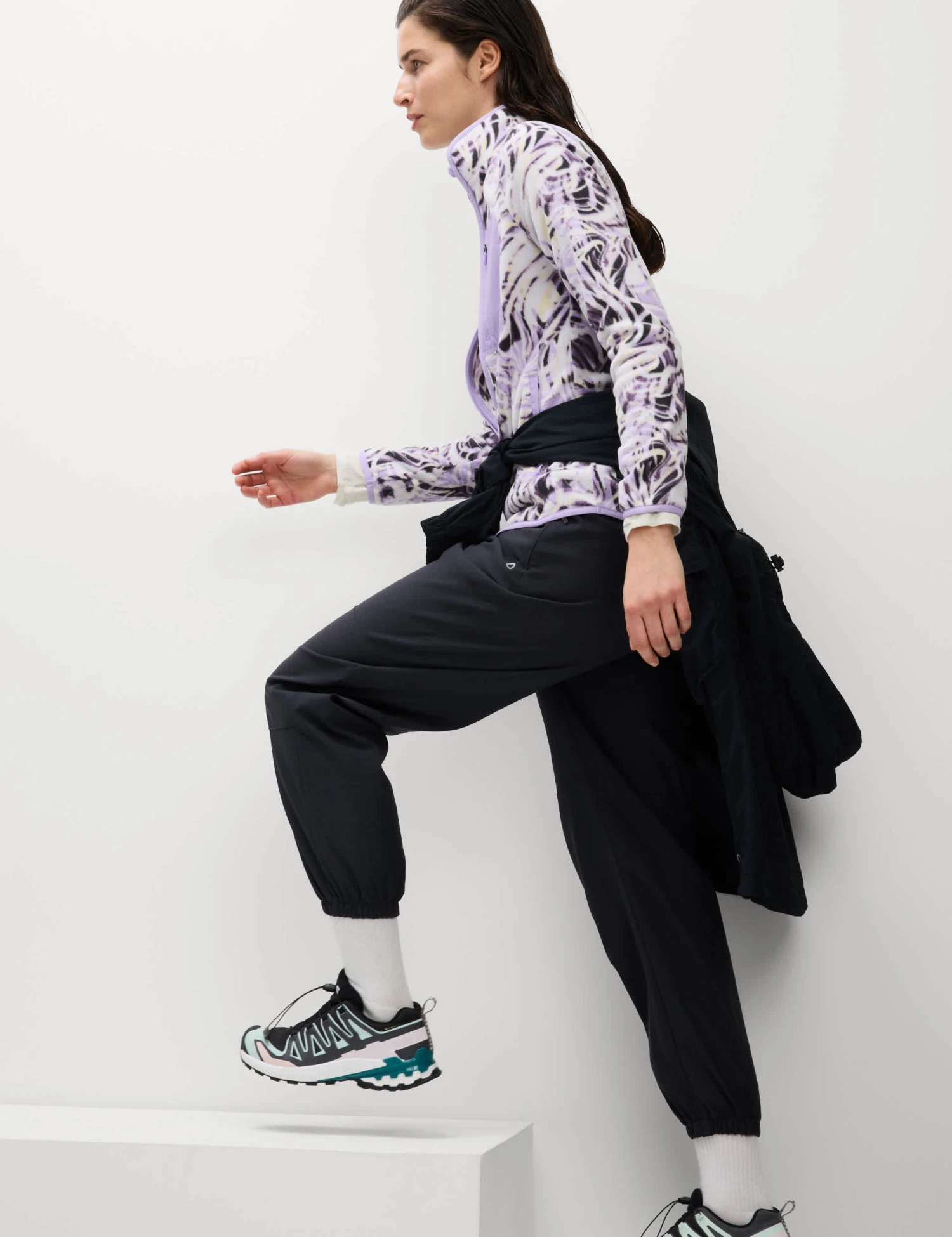 Thermal Printed Zip Up Funnel Neck Fleece 7 Thermal Printed Zip Up Funnel Neck Fleece - Image 5