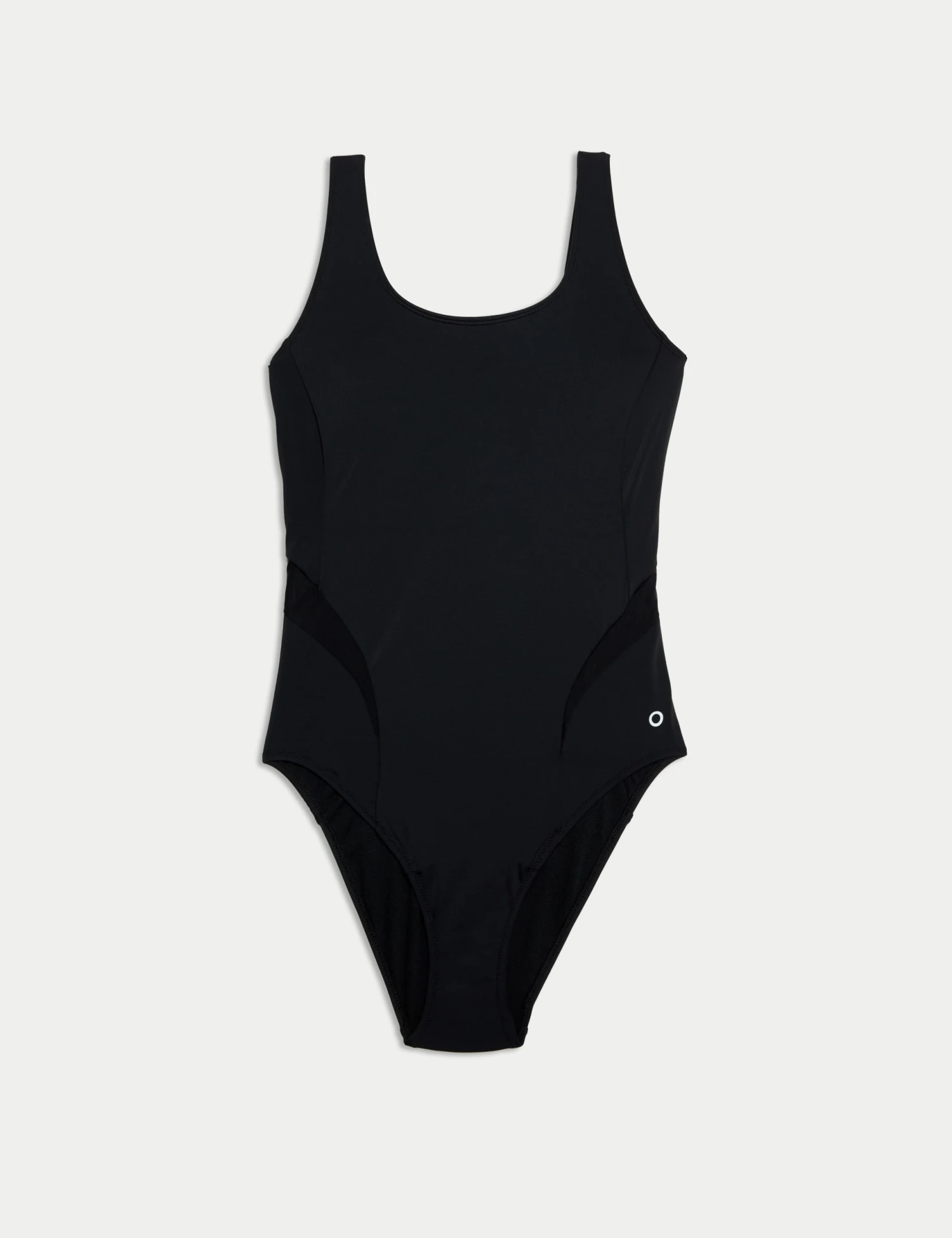 Tummy Control Padded Mesh Panel Swimsuit 4 Tummy Control Padded Mesh Panel Swimsuit - Image 2