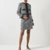 Tweed Textured Short Jacket