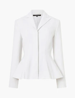 French Connection Twill Waisted Single Breasted Blazer
