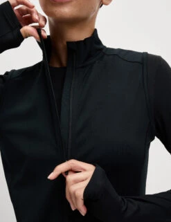 Ultraheat™ Zip Up Running Gilet -Marks and Spencer Shop Ultraheat Zip Up Running Gilet 2