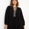 V-Neck Blanket Stitch Tunic -Marks and Spencer Shop V Neck Blanket Stitch Tunic