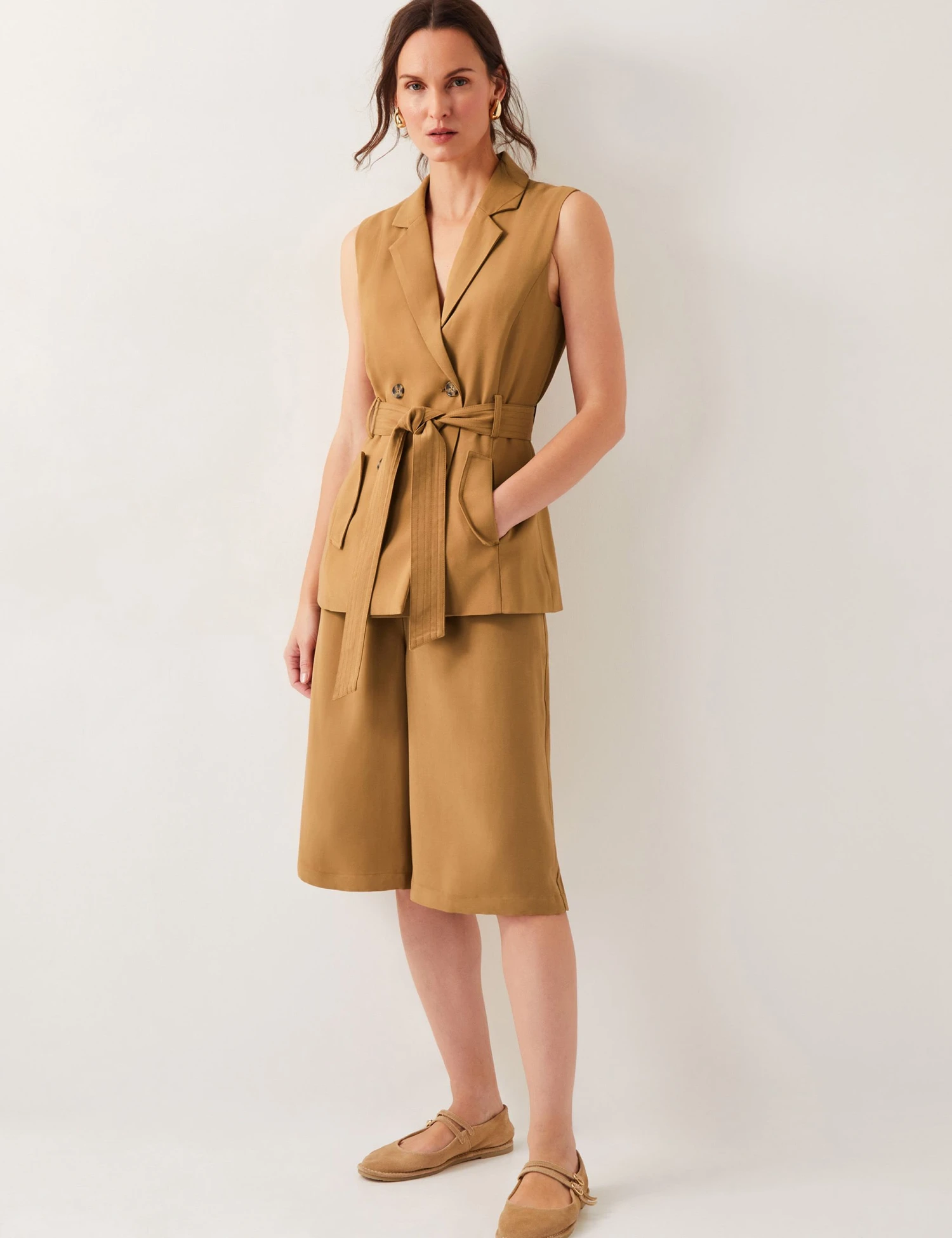 MONSOON V-Neck Tie Detail Waistcoat 5 MONSOON V-Neck Tie Detail Waistcoat - Image 3