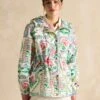 Joules Waterproof Floral Hooded Short Raincoat -Marks and Spencer Shop Waterproof Floral Hooded Short Raincoat
