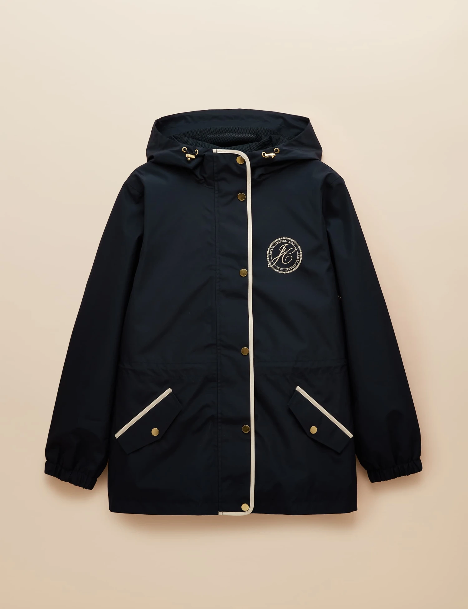 Joules Waterproof Hooded Short Raincoat 4 Joules Waterproof Hooded Short Raincoat - Image 2