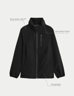 Waterproof Hooded Sports Jacket With Stormwear™ Ultra -Marks and Spencer Shop Waterproof Hooded Sports Jacket with Stormwear Ultra 8