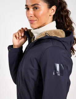 Jack Wolfskin Windland Longline Softshell Hooded Coat -Marks and Spencer Shop Windland Longline Softshell Hooded Coat 2