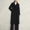 Wool Rich Belted Longline Tailored Coat -Marks and Spencer Shop Wool Rich Belted Longline Tailored Coat