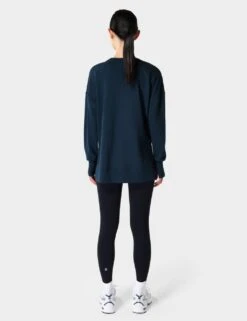 Sweaty Betty After Class Cotton Blend Longline Sweatshirt -Marks and Spencer Shop after class cotton blend longline sweatshirt 4