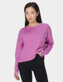 Sweaty Betty After Class Cotton Blend Relaxed Sweatshirt 31 Sweaty Betty After Class Cotton Blend Relaxed Sweatshirt -Marks and Spencer Shop after class cotton blend relaxed sweatshirt 9
