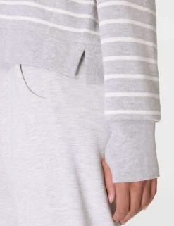 Sweaty Betty After Class Cotton Modal Crop Sweatshirt -Marks and Spencer Shop after class cotton modal crop sweatshirt 10
