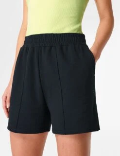 Sweaty Betty After Class Cotton Modal High Waisted Shorts -Marks and Spencer Shop after class cotton modal high waisted shorts 10