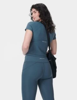 Sweaty Betty All Day Active Crew Neck Crop T-Shirt -Marks and Spencer Shop all day active crew neck crop t shirt 12