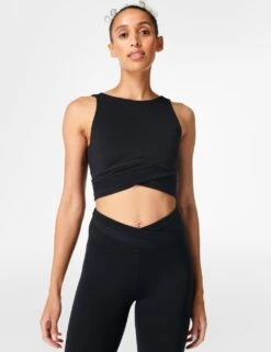 Sweaty Betty All Day Wrap Waist Crew Neck Vest Top -Marks and Spencer Shop all day wrap waist crew neck vest top 10