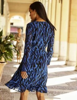 Animal Print V-Neck Mini Wrap Dress -Marks and Spencer Shop animal print v neck mini wrap dress 9