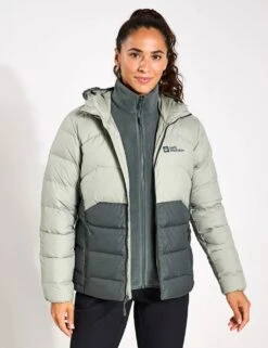 Jack Wolfskin Ather Down Packable Hooded Puffer Jacket -Marks and Spencer Shop ather down packable hooded puffer jacket 9