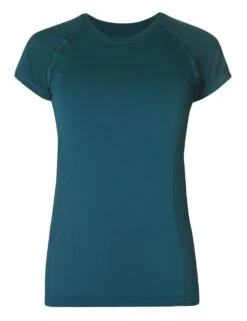 Sweaty Betty Athlete Seamless Fitted T-Shirt -Marks and Spencer Shop athlete seamless fitted t shirt 12