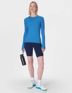 Sweaty Betty Athlete Seamless Gym Crew Neck Top -Marks and Spencer Shop athlete seamless gym crew neck top 13