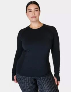 Sweaty Betty Athlete Seamless Gym Crew Neck Top -Marks and Spencer Shop athlete seamless gym crew neck top 14