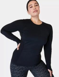 Sweaty Betty Athlete Seamless Gym Crew Neck Top -Marks and Spencer Shop athlete seamless gym crew neck top 19