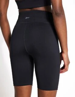 Reebok Basic Wrap High Waisted Biker Gym Shorts -Marks and Spencer Shop basic wrap waist high waisted bike shorts 1