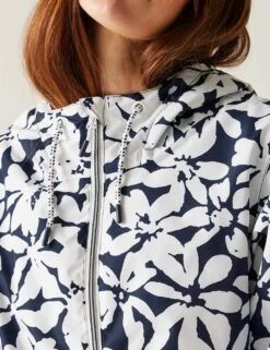 Regatta Bayletta II Floral Hooded Rain Jacket -Marks and Spencer Shop bayletta ii floral hooded rain jacket 13
